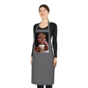 Gray Diva Apron